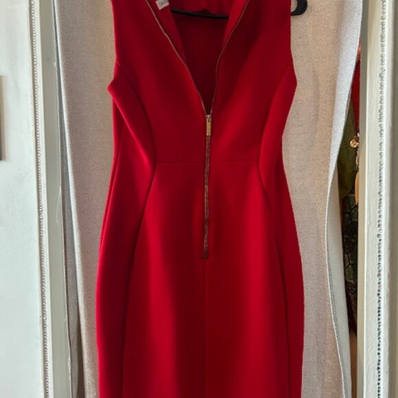 Red Women's Dress by Calvin Klein size 10 - Picture 5 of 5
